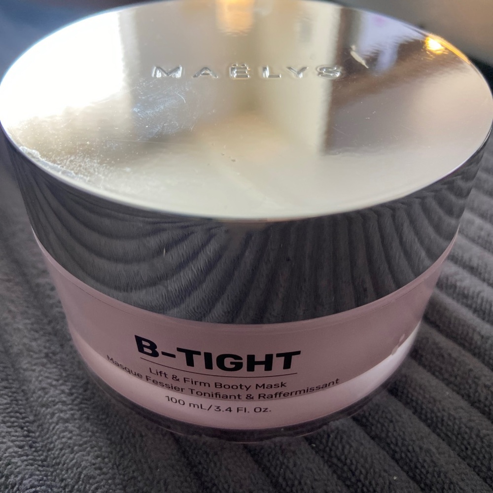 Maelys Cosmetics B-Tight Lift and Firm Booty Mask Reduce Cellulite 3.4 oz Sealed